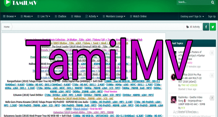 How to Open the TamilMV Website