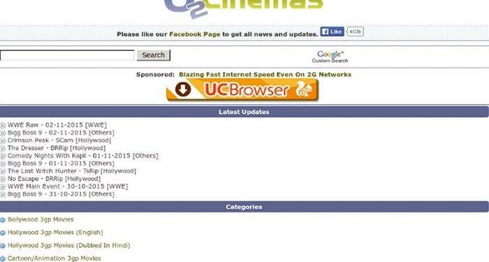 O2cinemas 3GP Movies Download Free