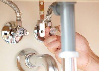 Installation of a Faucet In The Bathroom